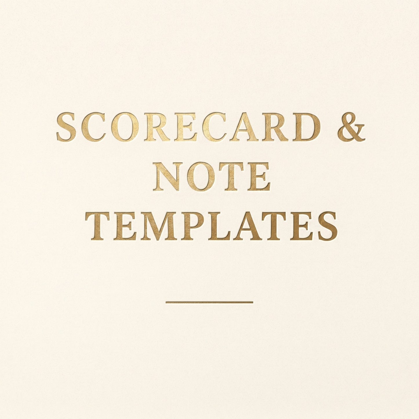 Socrecard & Note Templates (E-book)